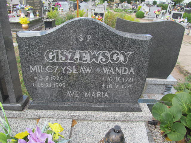 Mieczysław Ciszewski 1924 Drawsko Pomorskie - Grobonet - Wyszukiwarka osób pochowanych