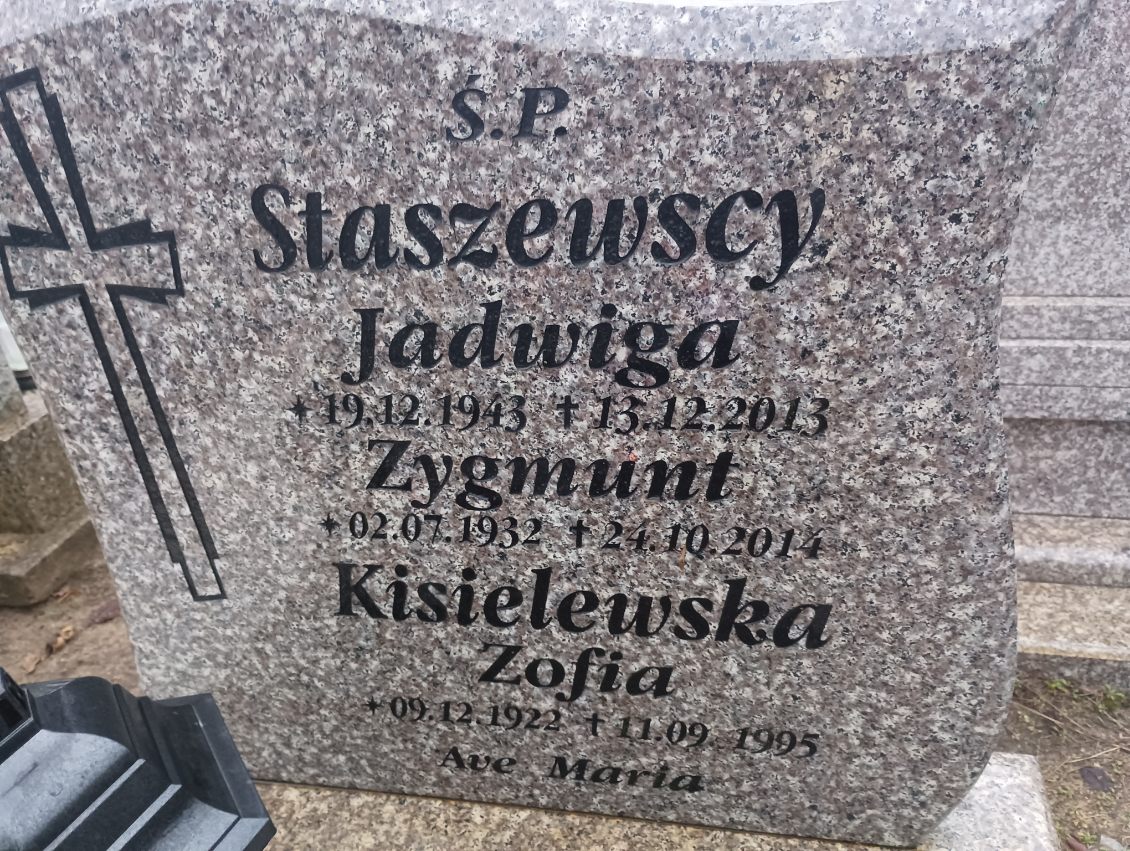 Jadwiga Staszewska  1943 Drawsko Pomorskie - Grobonet - Wyszukiwarka osób pochowanych