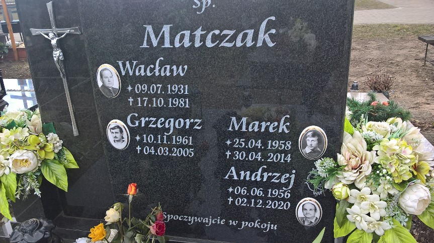 Marek Matczak 1958 Drawsko Pomorskie - Grobonet - Wyszukiwarka osób pochowanych