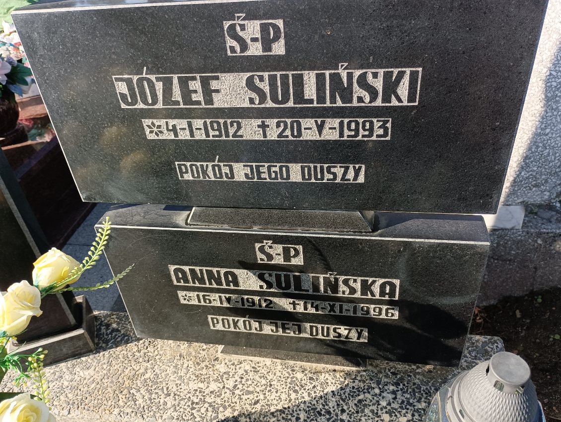 Anna Sulińska 1912 Drawsko Pomorskie - Grobonet - Wyszukiwarka osób pochowanych