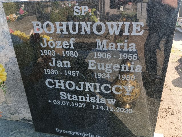 Stanisław Chojnicki 1937 Drawsko Pomorskie - Grobonet - Wyszukiwarka osób pochowanych