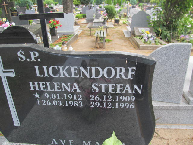 Stefan Lickendorf 1909 Drawsko Pomorskie - Grobonet - Wyszukiwarka osób pochowanych