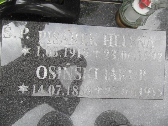 Jakub Osiński 1888 Drawsko Pomorskie - Grobonet - Wyszukiwarka osób pochowanych