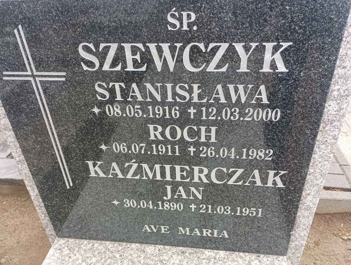 Grób Stanisława Szewczyk