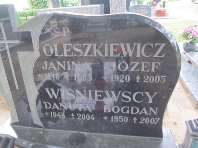 Józef Oleszkiewicz 1919 Drawsko Pomorskie - Grobonet - Wyszukiwarka osób pochowanych