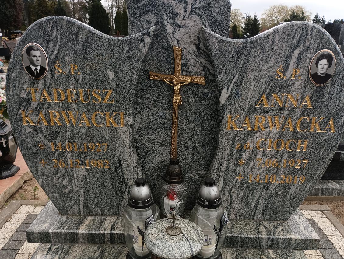 Tadeusz Karwacki 1927 Drawsko Pomorskie - Grobonet - Wyszukiwarka osób pochowanych