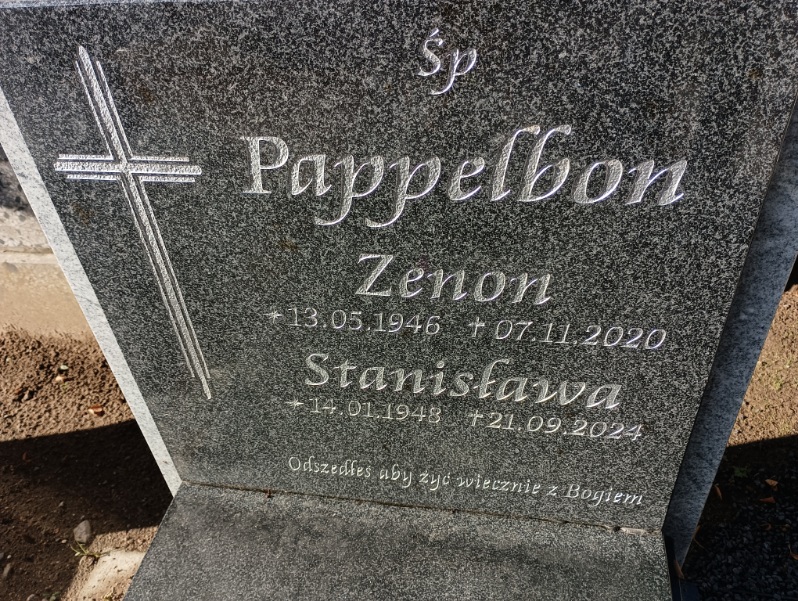 Grób Stanisława Szymańska