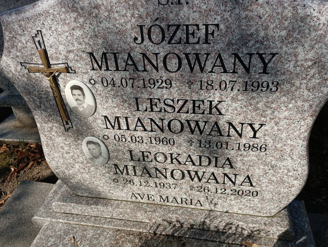 Leokadia Mianowana 1937 Drawsko Pomorskie - Grobonet - Wyszukiwarka osób pochowanych