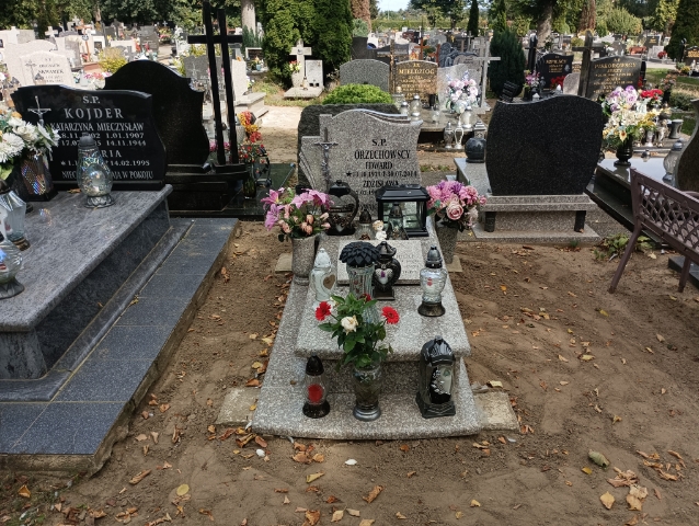 Grób Zdzisława Orzechowska