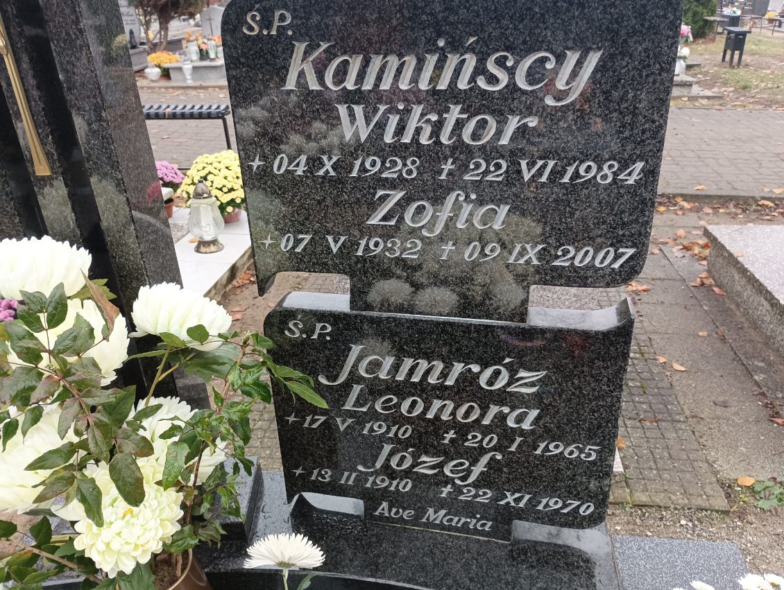 Wiktor Kamiński 1928 Drawsko Pomorskie - Grobonet - Wyszukiwarka osób pochowanych