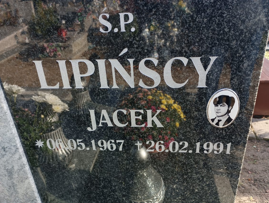 Sebastian Lipiński 1978 Drawsko Pomorskie - Grobonet - Wyszukiwarka osób pochowanych