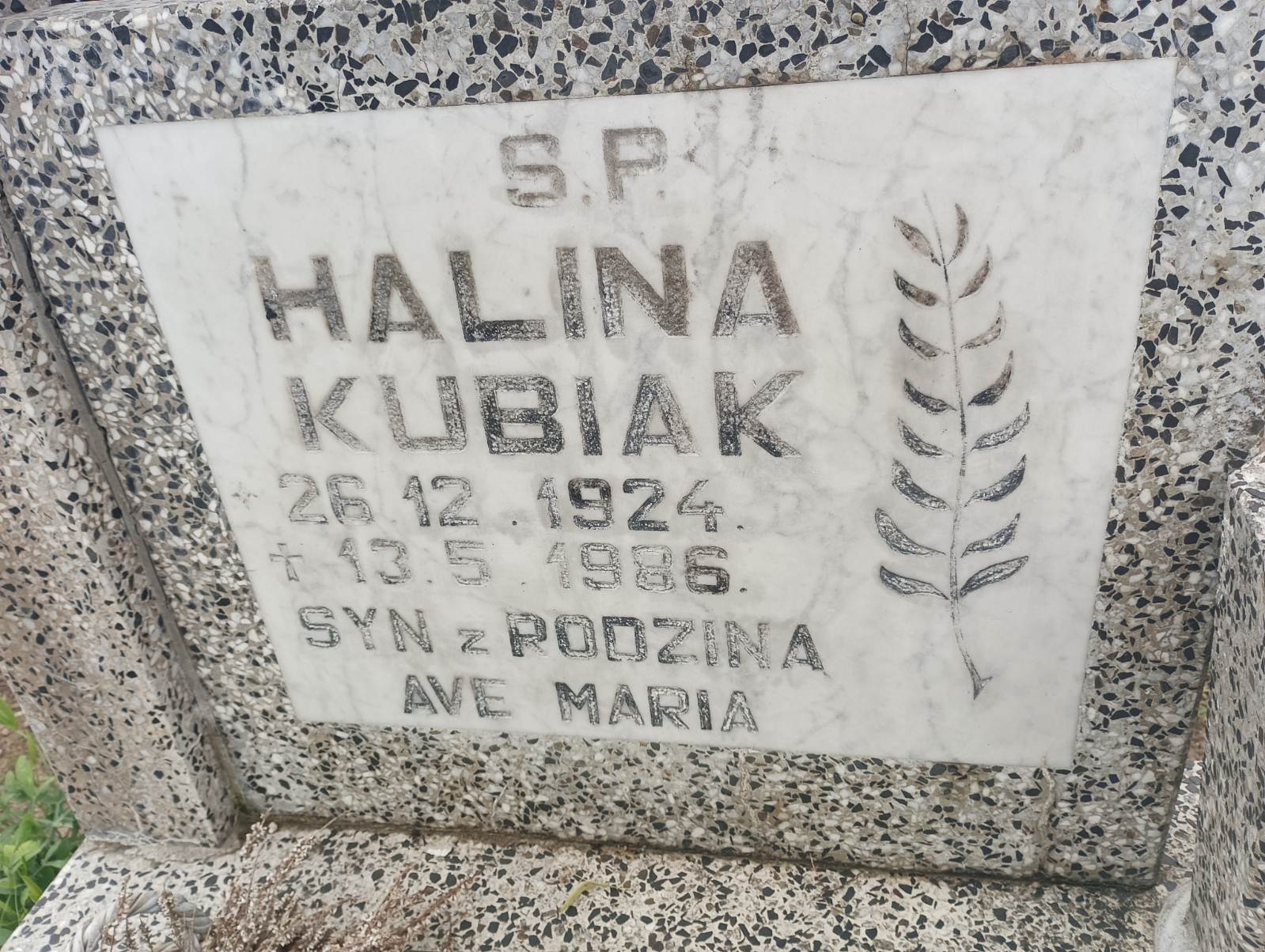 Halina Kubiak 1924 Drawsko Pomorskie - Grobonet - Wyszukiwarka osób pochowanych