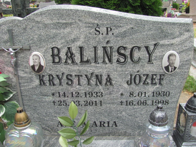 Krystyna Balińska 1933 Drawsko Pomorskie - Grobonet - Wyszukiwarka osób pochowanych