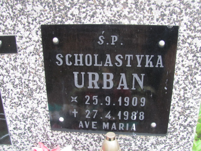 Grób Scholastyka  Urban