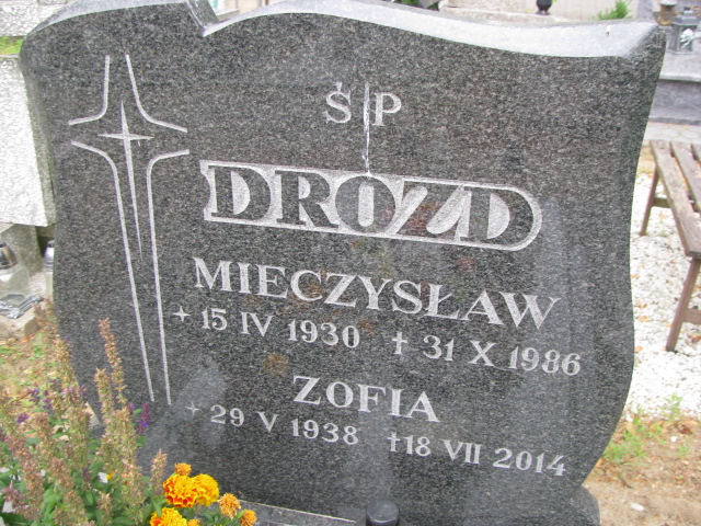 Mieczysław Drozd 1930 Drawsko Pomorskie - Grobonet - Wyszukiwarka osób pochowanych