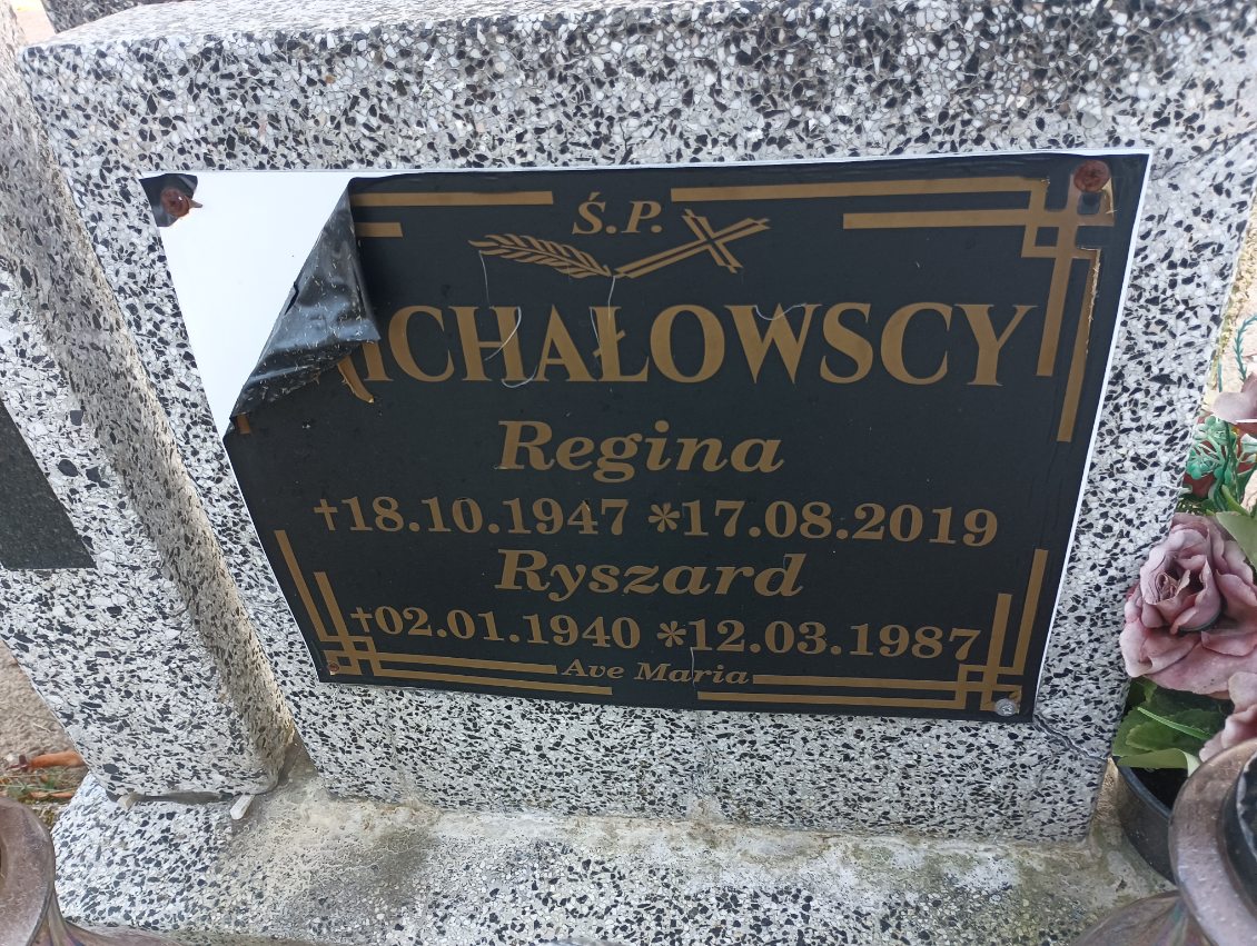 Grób Ryszard Michałowski