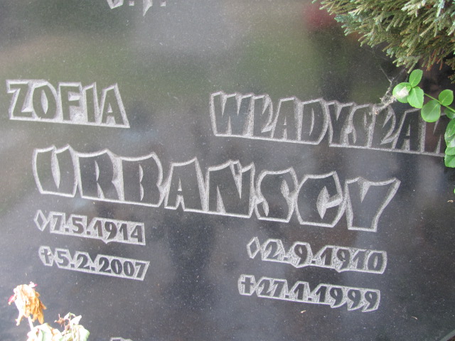 Zofia Urbańska 1914 Drawsko Pomorskie - Grobonet - Wyszukiwarka osób pochowanych