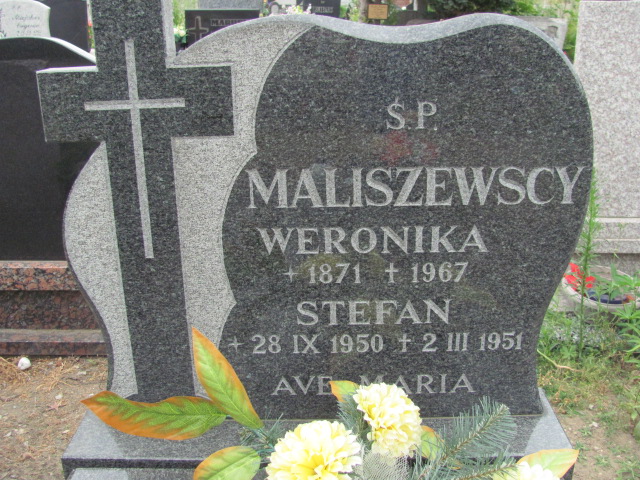 Weronika Maliszewska 1870 Drawsko Pomorskie - Grobonet - Wyszukiwarka osób pochowanych