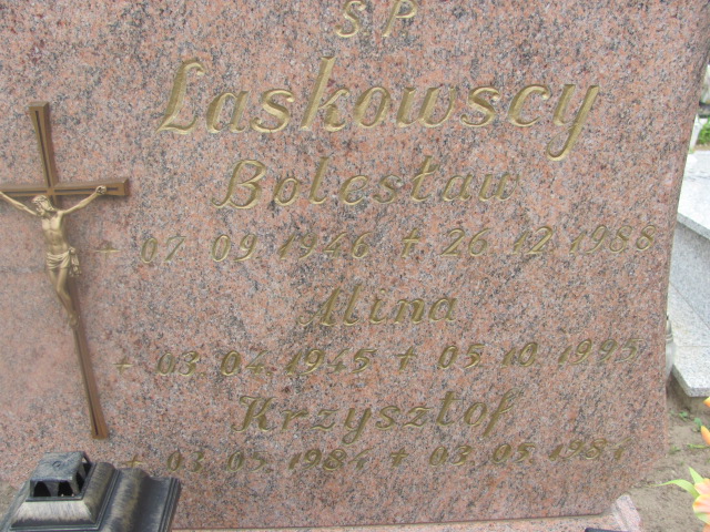 Bolesław Laskowski 1946 Drawsko Pomorskie - Grobonet - Wyszukiwarka osób pochowanych