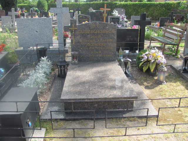 Grób Zofia Gudziejewska