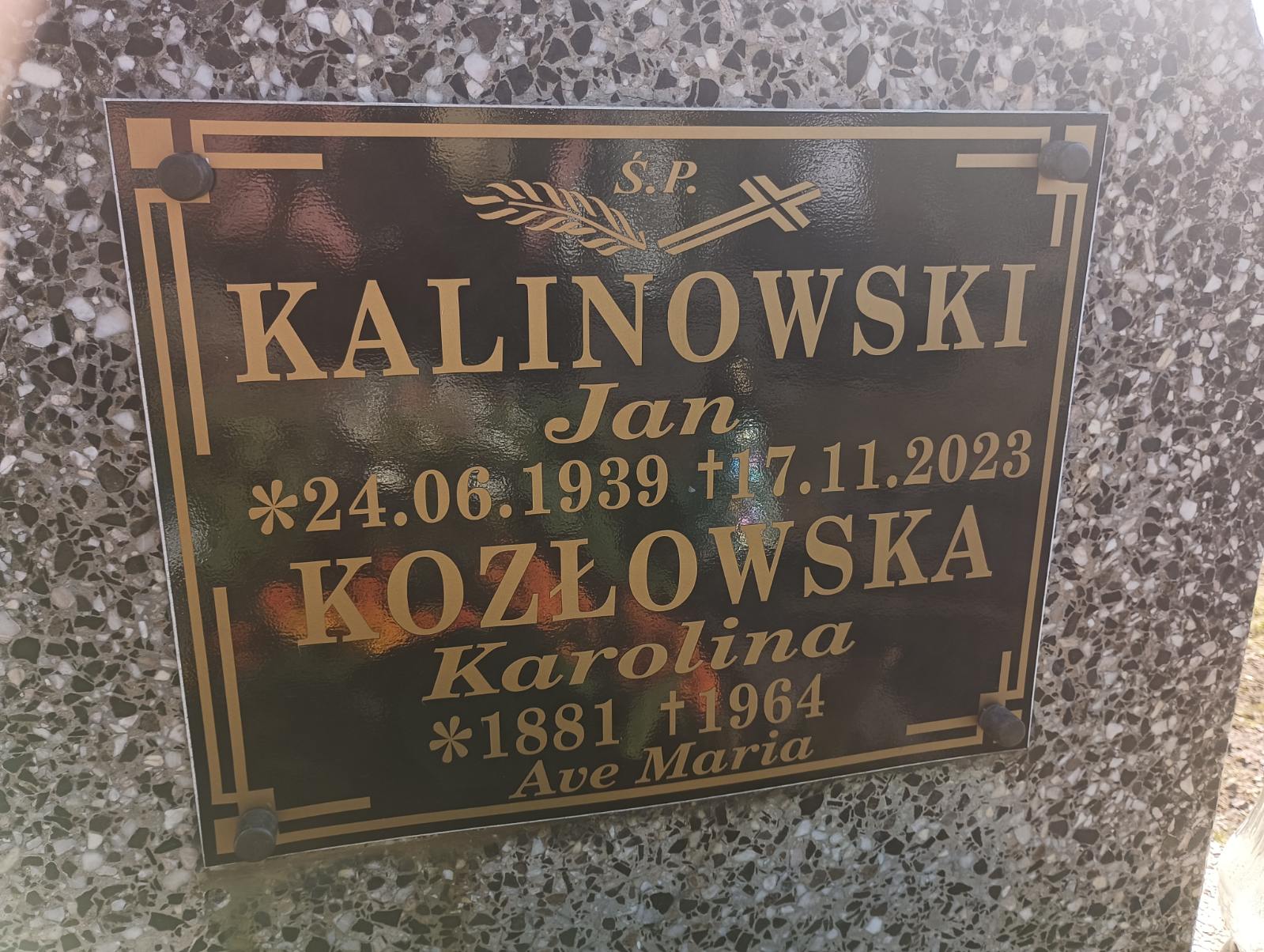 Karolina Kozłowska 1880 Drawsko Pomorskie - Grobonet - Wyszukiwarka osób pochowanych