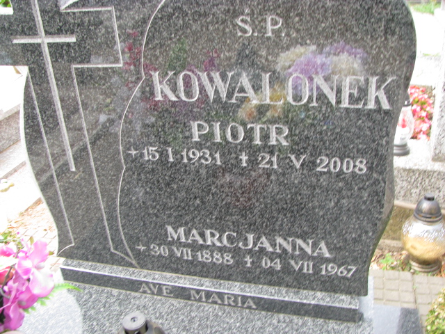 Piotr Kowalonek 1931 Drawsko Pomorskie - Grobonet - Wyszukiwarka osób pochowanych