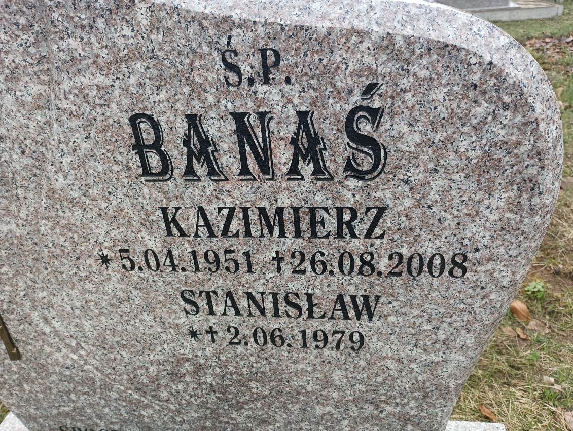 Stanisław Banaś 1979 Drawsko Pomorskie - Grobonet - Wyszukiwarka osób pochowanych