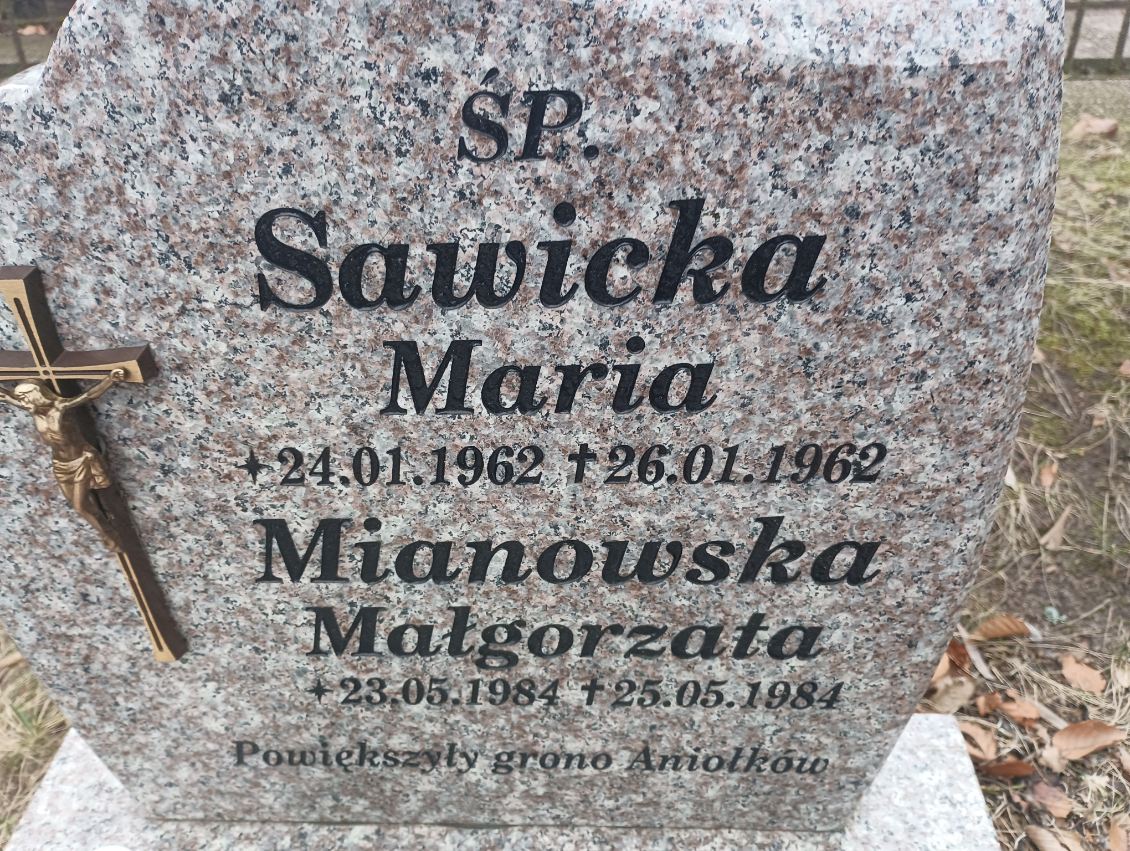 Małgorzata Mianowska 1984 Drawsko Pomorskie - Grobonet - Wyszukiwarka osób pochowanych