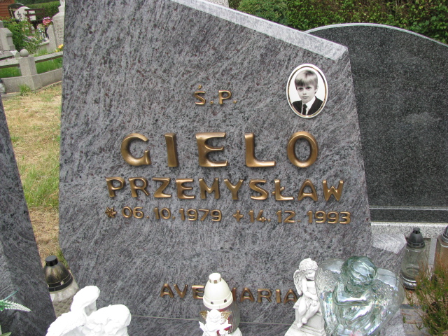 Przemysław Gielo 1979 Drawsko Pomorskie - Grobonet - Wyszukiwarka osób pochowanych