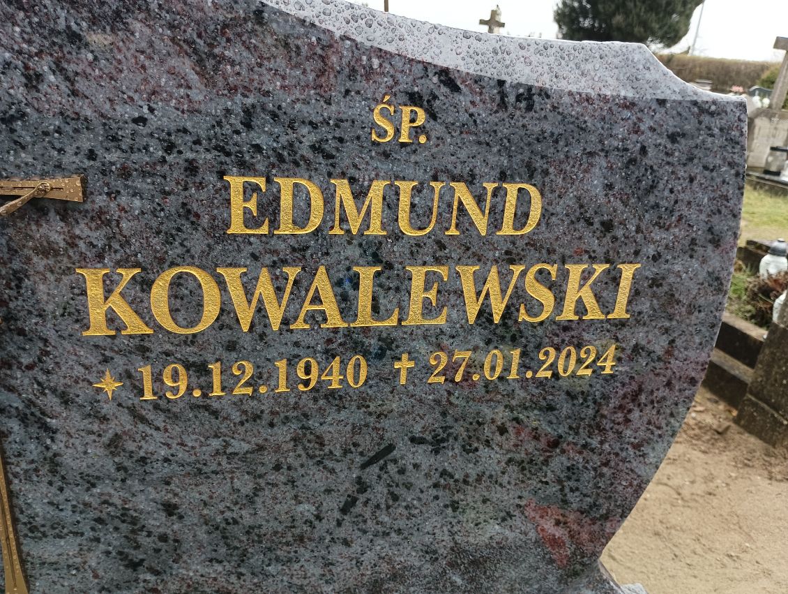 Edmund Kowalewski 1940 Drawsko Pomorskie - Grobonet - Wyszukiwarka osób pochowanych