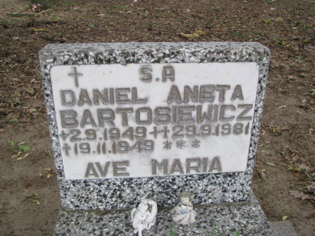 Aneta Bartosiewicz 1981 Drawsko Pomorskie - Grobonet - Wyszukiwarka osób pochowanych