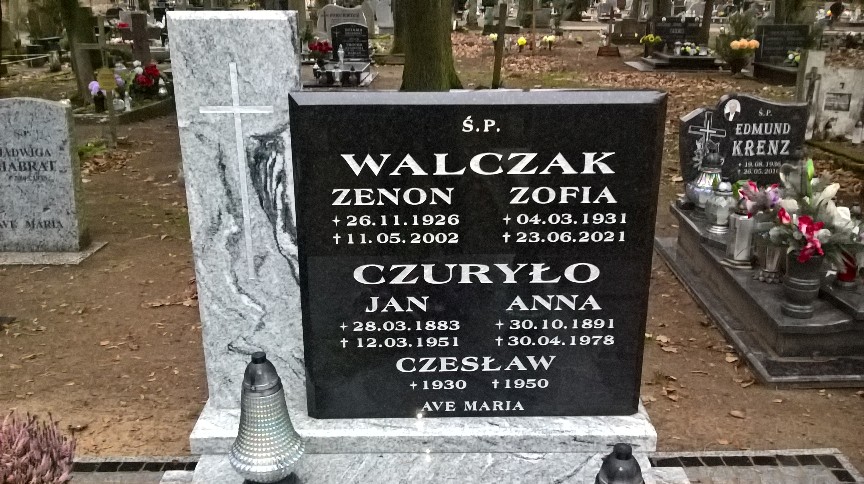 Grób Jan Czuryła