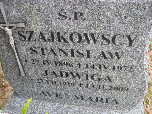 Grób Stanisław Szajkowski