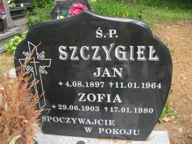 Jan Szczygieł 1897 Drawsko Pomorskie - Grobonet - Wyszukiwarka osób pochowanych