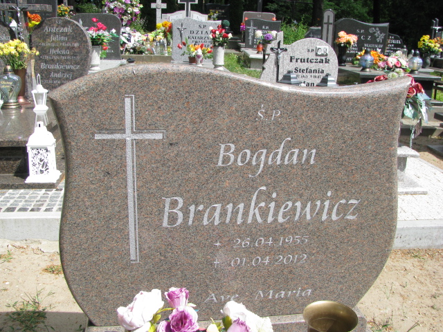 Bogdan Brankiewicz 1955 Drawsko Pomorskie - Grobonet - Wyszukiwarka osób pochowanych
