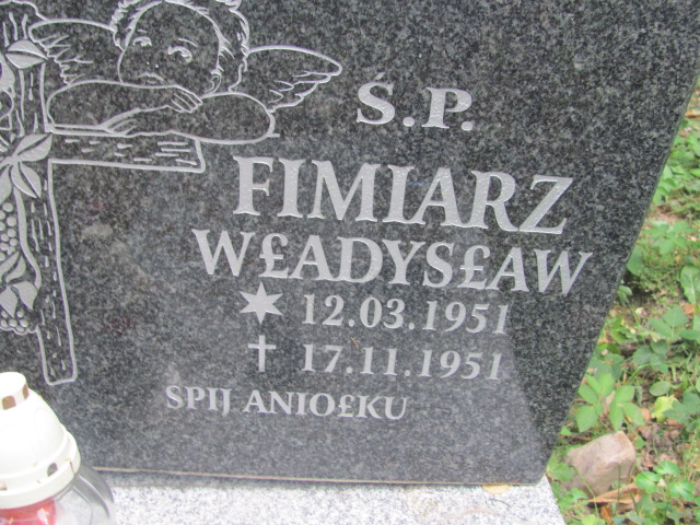 Grób Władysław Fimiarz