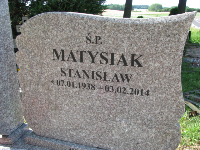 Stanisław Matysiak 1938 Drawsko Pomorskie - Grobonet - Wyszukiwarka osób pochowanych