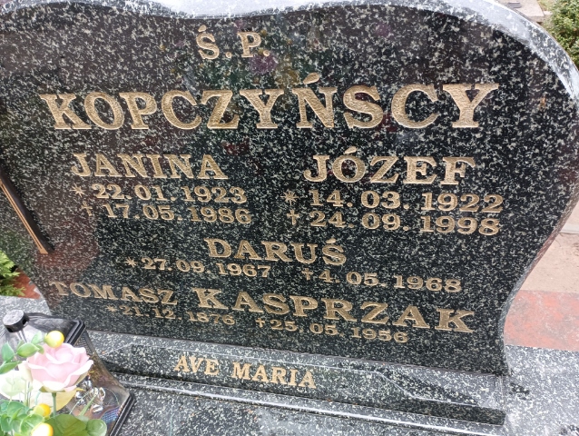 Tomasz Kasprzak 1876 Drawsko Pomorskie - Grobonet - Wyszukiwarka osób pochowanych