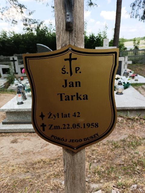 Jan Tarka 1915 Drawsko Pomorskie - Grobonet - Wyszukiwarka osób pochowanych