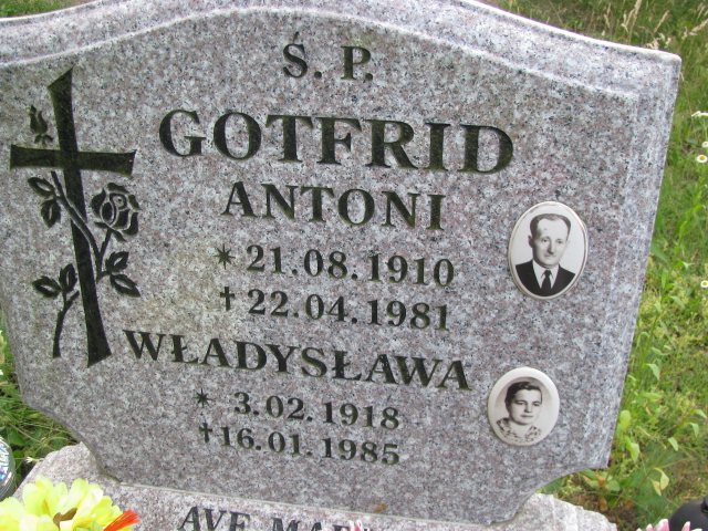 Władysława Gotfried 1918 Drawsko Pomorskie - Grobonet - Wyszukiwarka osób pochowanych