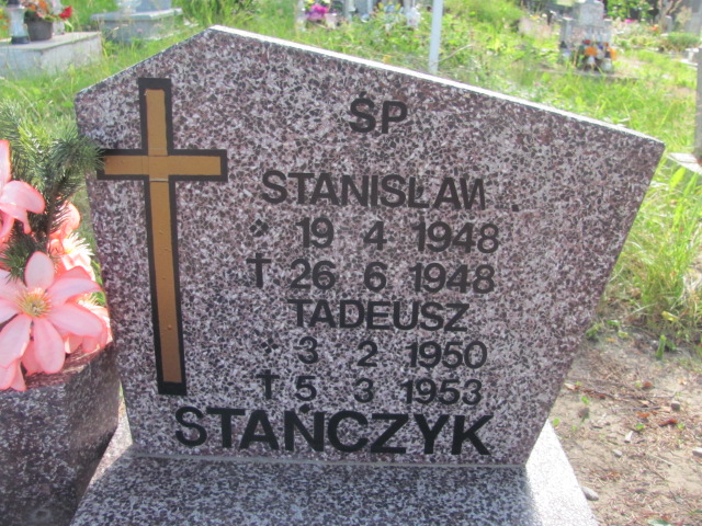 Tadeusz Stańczyk 1950 Drawsko Pomorskie - Grobonet - Wyszukiwarka osób pochowanych