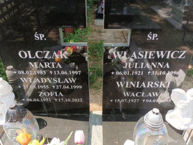 Grób Władysław Olczak