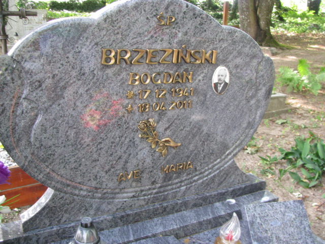 Bogdan Brzeziński 1941 Drawsko Pomorskie - Grobonet - Wyszukiwarka osób pochowanych