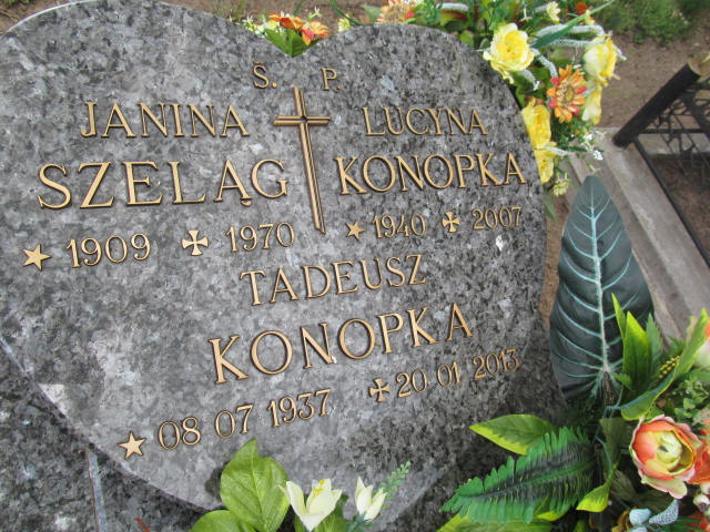 Lucyna Konopka 1939 Drawsko Pomorskie - Grobonet - Wyszukiwarka osób pochowanych