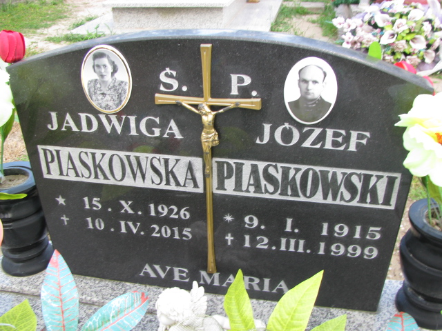 Józef Piaskowski 1915 Drawsko Pomorskie - Grobonet - Wyszukiwarka osób pochowanych