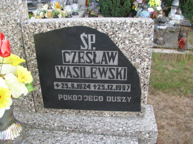 Czesław Wasilewski 1924 Drawsko Pomorskie - Grobonet - Wyszukiwarka osób pochowanych