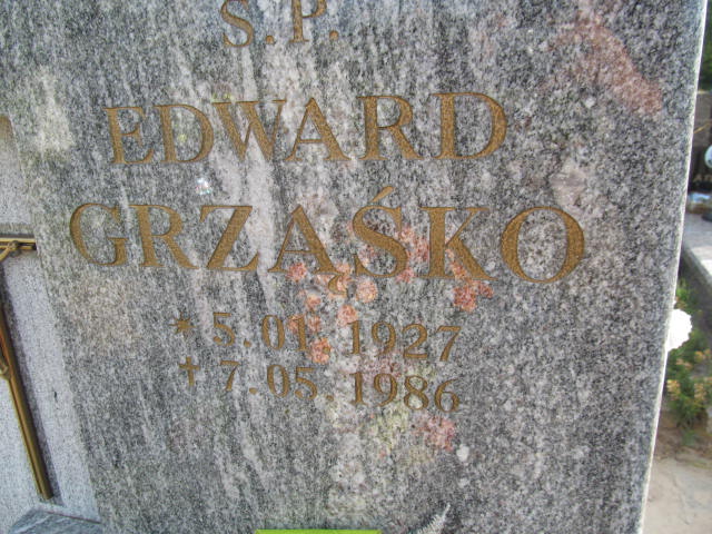 Edward Grząśko 1927 Drawsko Pomorskie - Grobonet - Wyszukiwarka osób pochowanych
